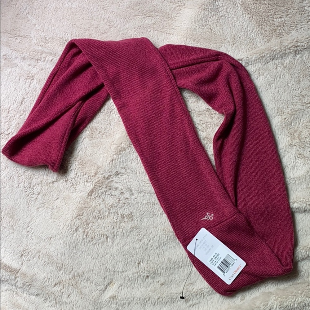 Cozy Orange Spruce Scarf
